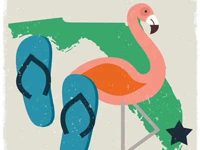 Florida Love flamingo florida miami