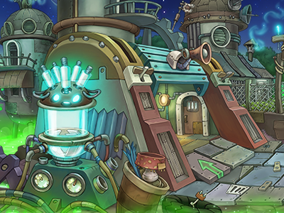 Game bg for "Robot game" anna ivanova background environment game art oscolcov nikita parallax pykodelbi robot Анна Иванова Иванова Анна Никита Осколков