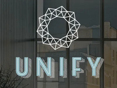 Unify Identity branding geometry le havre logo nimbus sans