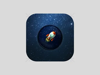 Game Icon app apple galaxy game icon ios ios 7 iphone launch milky way rocket space