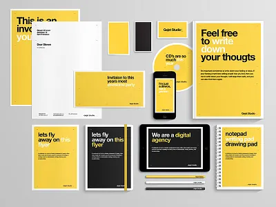 Identity agency digital identity yellow