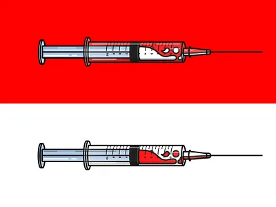 Family drugs family love surringe