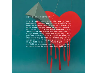 Sailaway - Album cover album heart illustration music paper papercut shapes