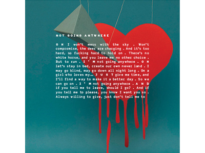 Sailaway - Album cover album heart illustration music paper papercut shapes