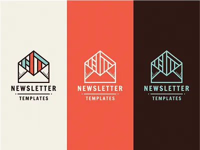 Newsletter Templates [logo concept - WIP] adline branding brassai envelope icon letter logo logo design mark newsletter online template