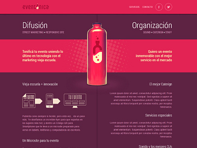 Eventonica | Services eventos pin up tonico