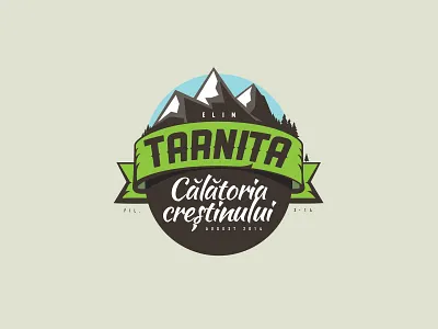 Mountain Badge badge icon id illustration logo mountain