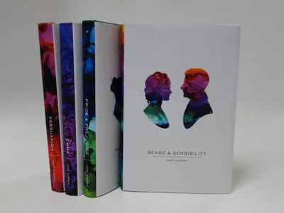 Jane Austen Book Covers book cover color ink jane austen