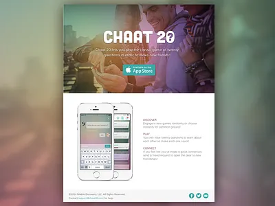 C20 Website app page design header hero landing page web design website