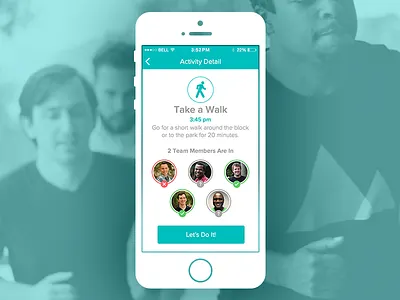 TeamFit 352 352 inc app fitness iphone iphone app ui