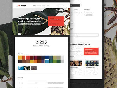 Healthcare Textiles (unused concept) 2014 colors design healthcare herman miller maharam neocon selector textiles