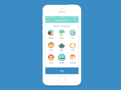 category app business category city drink event flat game illustration ios photo