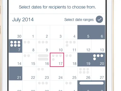 More robust version of the date picker (2014) apps calendar date picker ios planner scheduling
