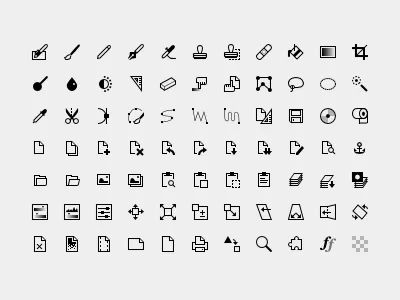 Gimp Theme Icons airbrush gimp gtk heal tool icons paintbrush pen pen tool smudge theme ui wacom tablet