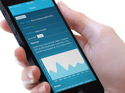 Wise Owl Apps blog graph investments ios iphone news stock ui ux video