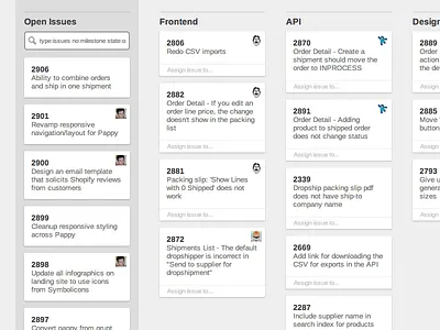 Github Issue Board arimo drag and drop github kanban ordoro