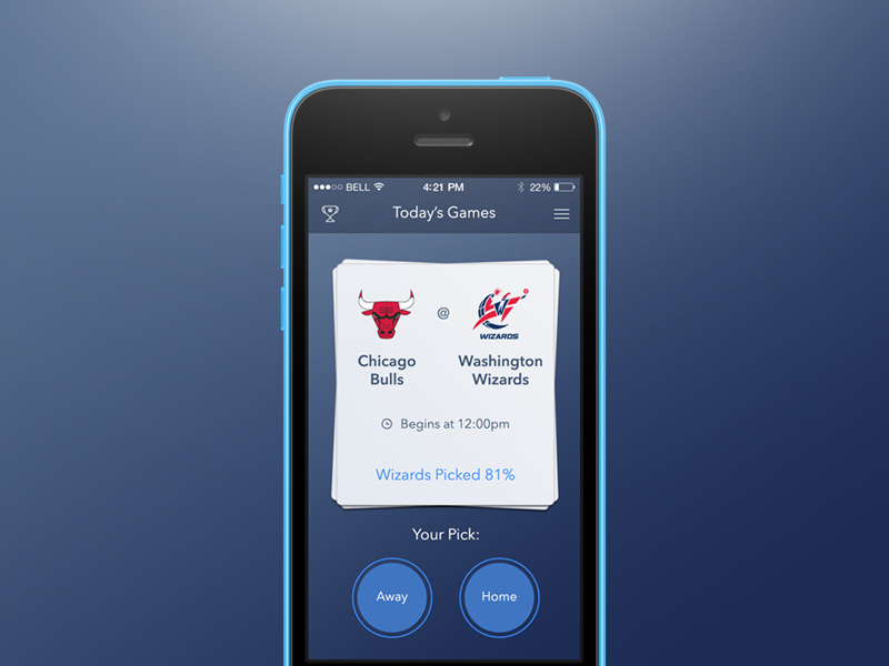 Example of Sports Betting App