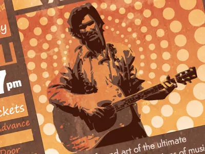 Be Here to Love Me - Promo Poster illustration poster