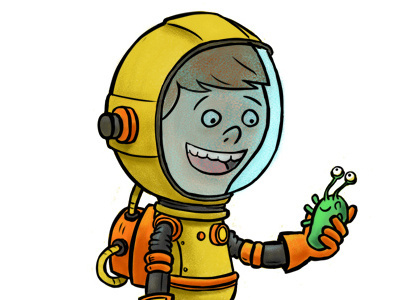 Alien Pet alien astronaut outer space pet