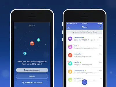 Chatous V2 app chat chatous ios