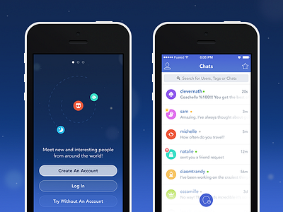 Chatous V2 app chat chatous ios