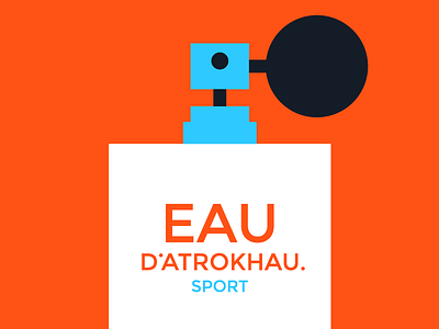 EAU D'ATROKHAU. SPORT atrokhau black clean crisp flat flat ui colors flat ui pro form minimal red simple ui