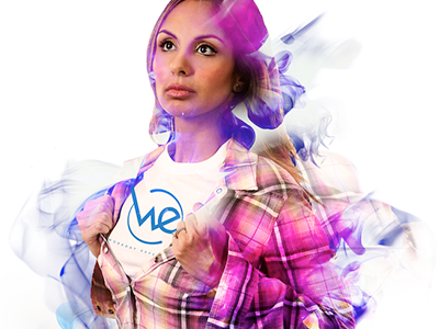 Ghostly Hero colorful effect ghostly modern photoshop screen superhero