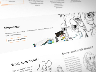SliceCrowd.com Showcase characters development flat portfolio showcase slicecrowd