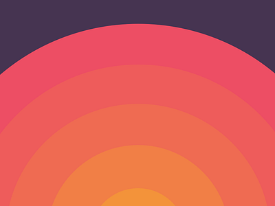 "Sunset" awesome draplin free print simple sketch sun sunrise sunset