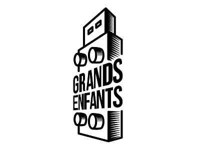 Ge Logo Dribbble Wip 2 black white bw iot lego lines logo