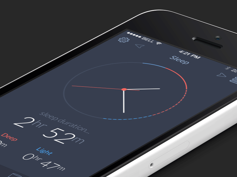 An app for day life ae android app day ios sleep slept time timer water