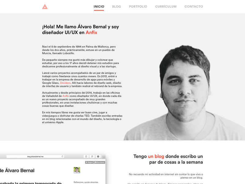 Personal page, soft & colorful versions landing landing page own webpage personal personal webpage red web webpage