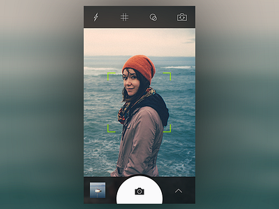 Camera Awesome 2 - Image Capture UI blur camera flat image ios photography simple smugmug ui ux vintage