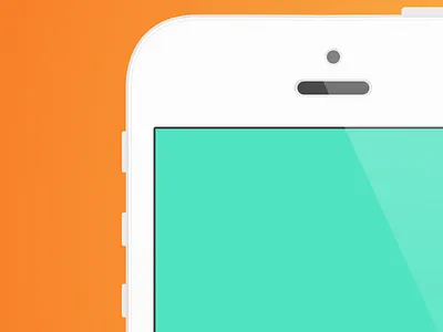 iPhone 5s HD-Free Sketch Download download flat freebie iphone 5 minimal sketch