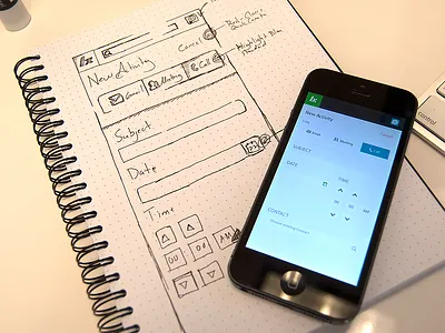 Logging Activity WIP form input interface log minimal mobile sketch ui ux