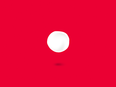 Sphere On Red fifitythree made with paper paper paper53 sketch