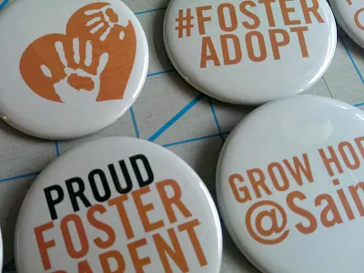 Blitz buttons busy beaver buttons design foster care grow hope