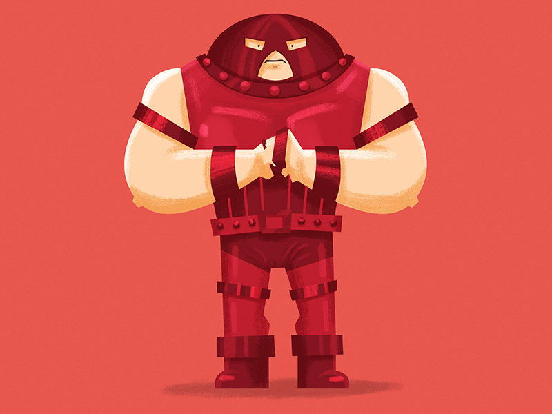 I'm a Jugger-Nut bad guy bitch illustration juggernaut marvel shellhead villain x men