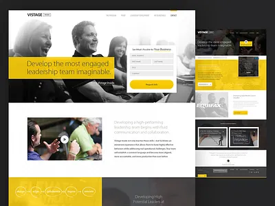 Inside home homepage product site vistage web website