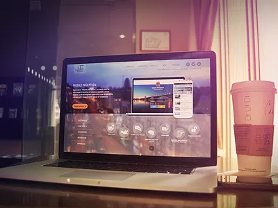 Landing page app icons iphone landing page macbook photo transparency ui web site