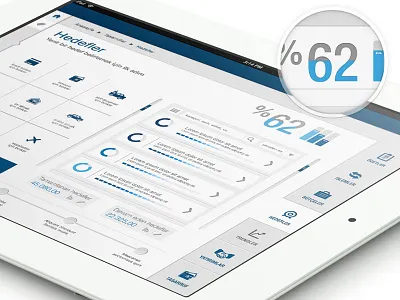 Mobile Bank App app banking chart finance infographic ipad iphone mobile