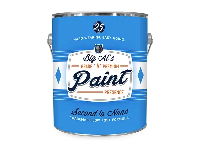 charlotte bobcats - big al's paint al jefferson all nba basketball charlotte charlotte bobcats charlotte hornets hornets nba north carolina package design paint typography