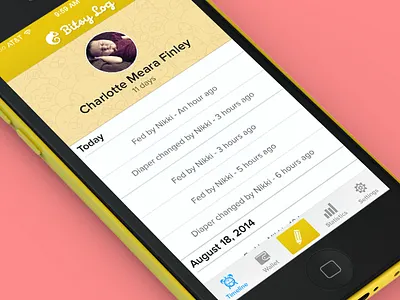 Charlotte Meara Finley app baby birth chameleon iphone