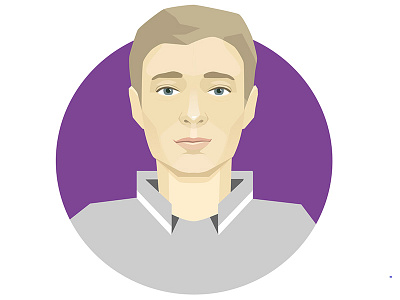 Art people of Ukraine art boy flat follow illustration portrait psd