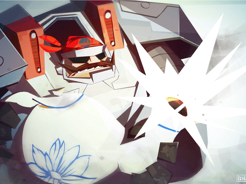 Me' Bronson! after effects animation digital photoshop