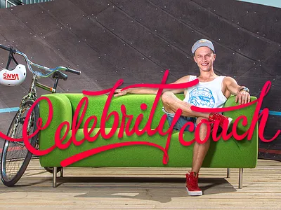 Celebrity Couch Website celebrity couch grid identity image logo riga typo typography web website