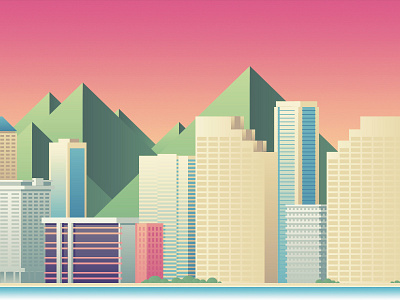 Wired - Honolulu city honolulu illustration wired