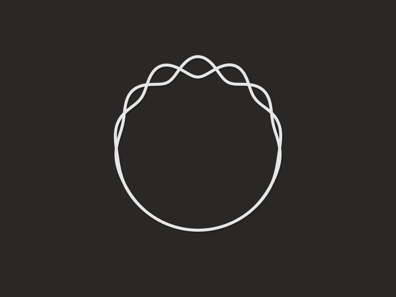 Circle wave gif processing