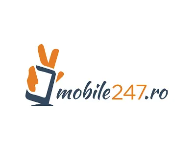 Mobile247.ro design logo logo design mobile mobile news news wordpress