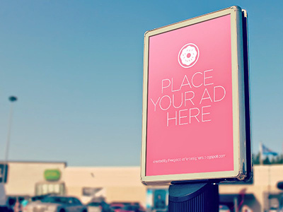FREE PSD Outdoor Billboard ad Mock up ad billboard free free mock up freebie freebies mock up mock ups